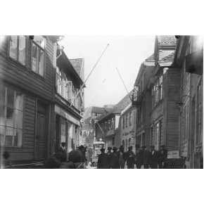 Gammelt bilde av Hollendergaten