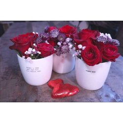 Romantisk pyntet Trygve Skaug krus