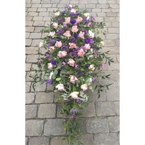 Kistedekorasjon, lilla