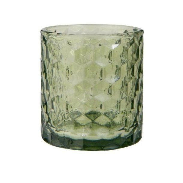 Lysglass med grnt glass